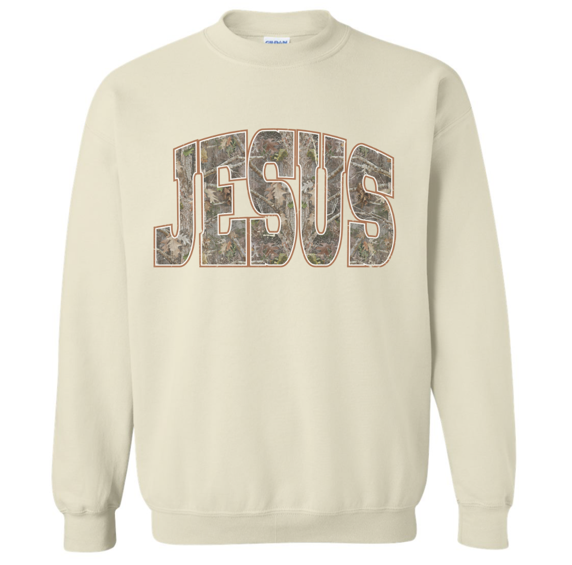 CAMO JESUS SWEATSHIRT
