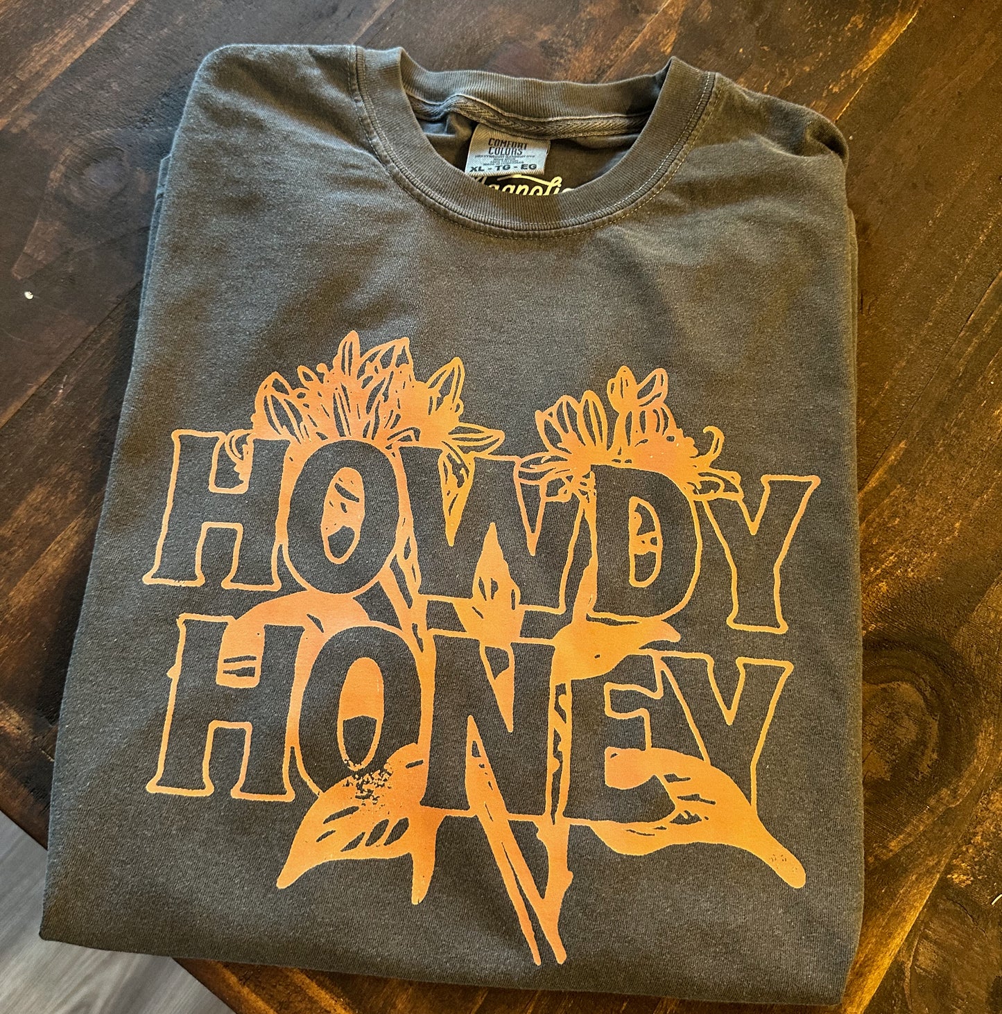 FLORAL HOWDY HONEY TSHIRT