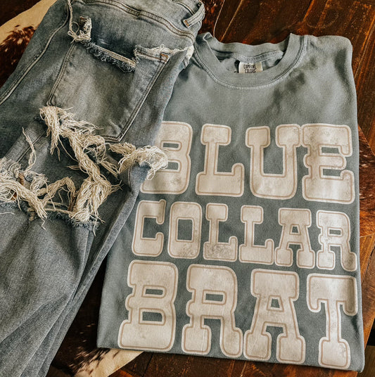 BLUE COLLAR BRAT TSHIRT