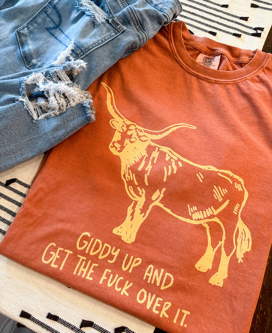 GIDDY UP TSHIRT