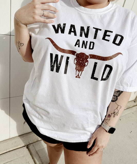 WANTED & WILD TSHIRT