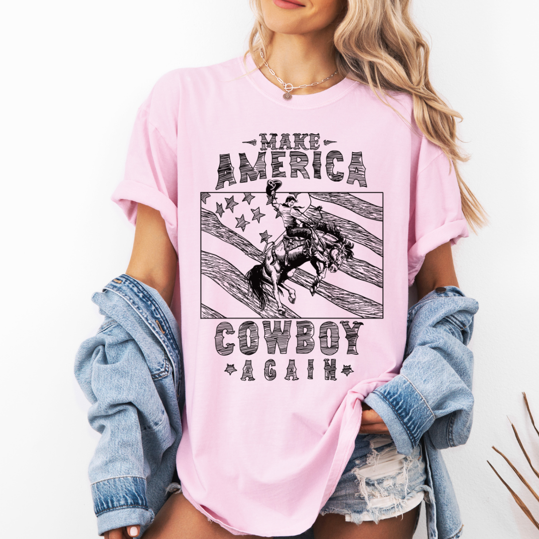 COWBOY AGAIN TSHIRT