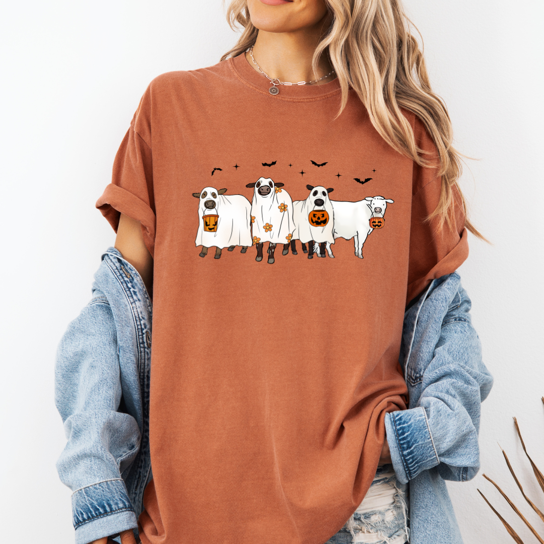 SPOOKY FARM FRIENDS TSHIRT