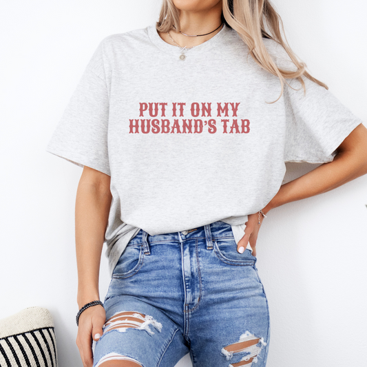 HUSBANDS TAB TSHIRT (READ DESCRIPTION)