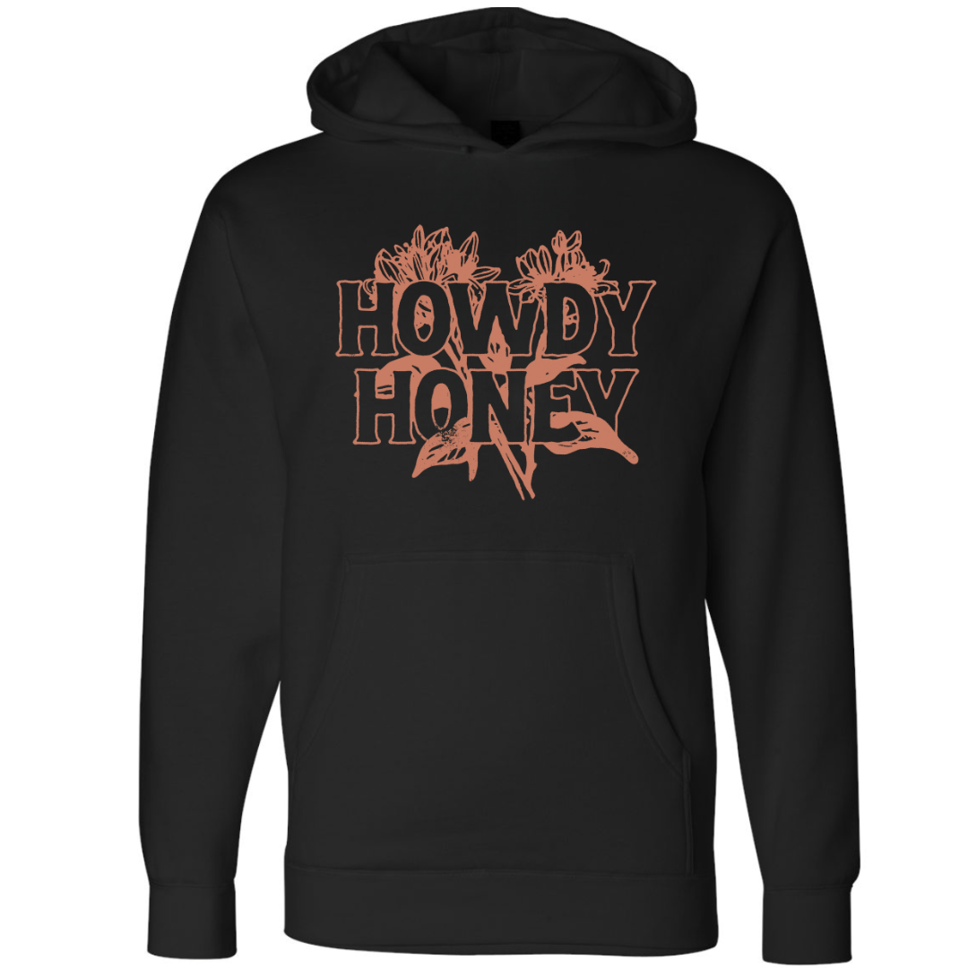 FLORAL HOWDY HONEY HOODIE