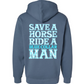 RIDE A BLUE COLLAR MAN HOODIE