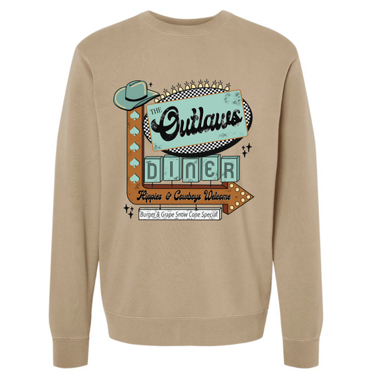 THE OUTLAWS DINER SWEATSHIRT