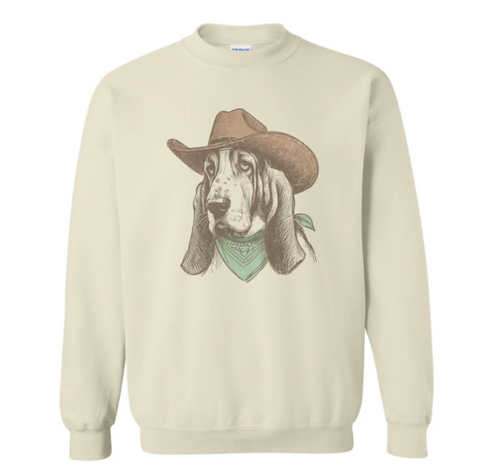 CUSTOM HOWDY DOG SWEATSHIRT (READ DESCRIPTION)