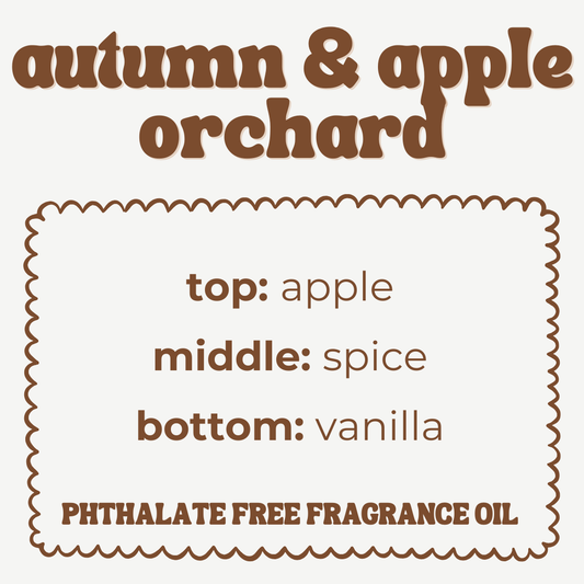 AUTUMN & APPLE ORCHARD JUMBO WAX MELT
