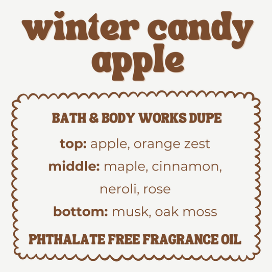 WINTER CANDY APPLE JUMBO WAX MELT