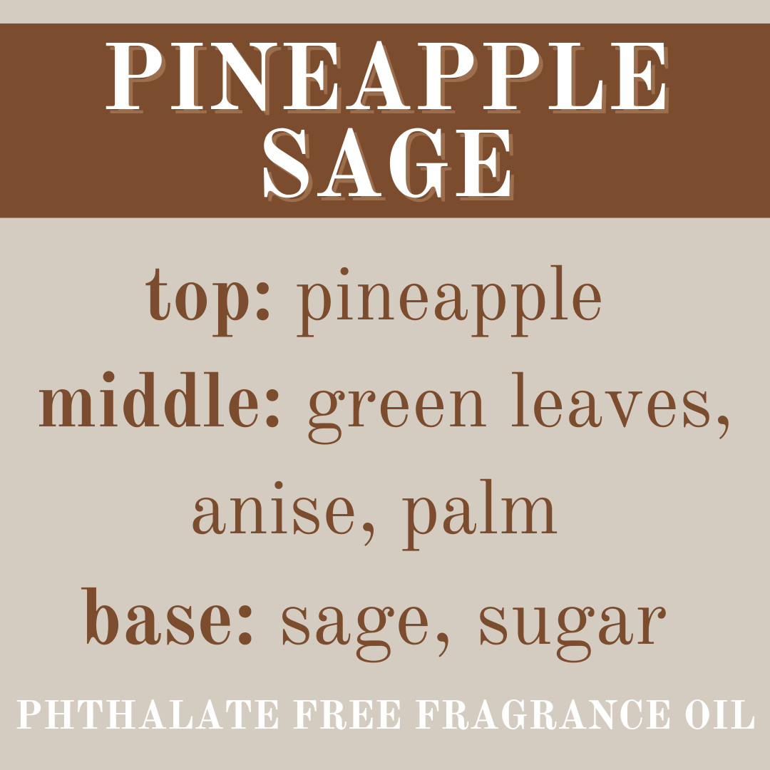 PINAPPLE SAGE JUMBO WAX MELT