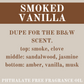 SMOKED VANILLA JUMBO WAX MELT