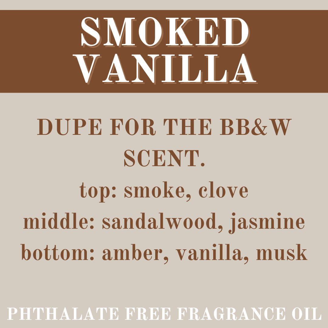 SMOKED VANILLA JUMBO WAX MELT