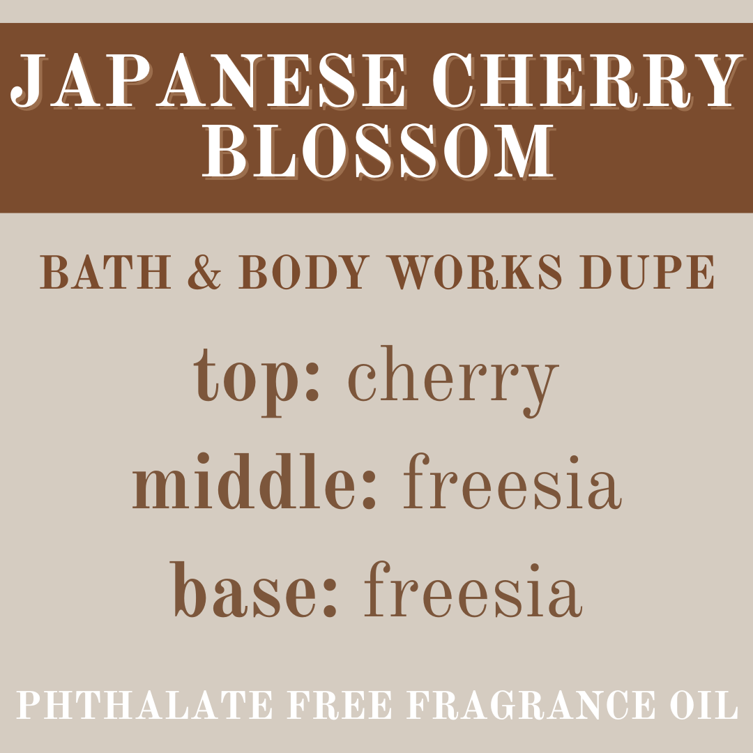 JAPANESE CHERRY BLOSSOM JUMBO WAX MELT