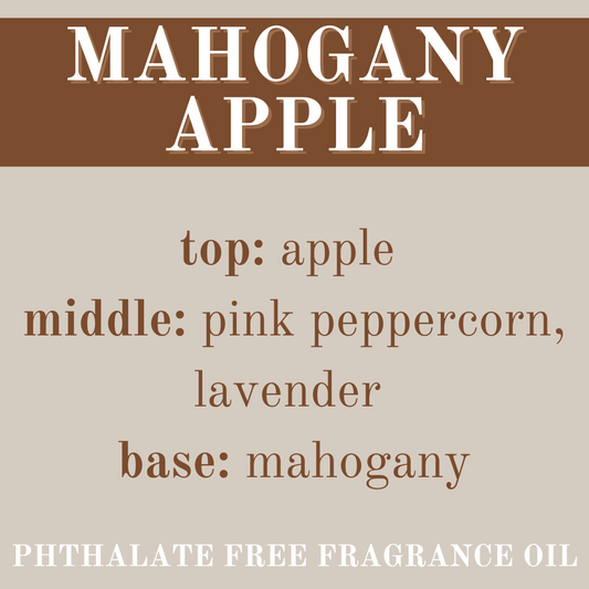 MAHOGANY APPLE JUMBO WAX MELT