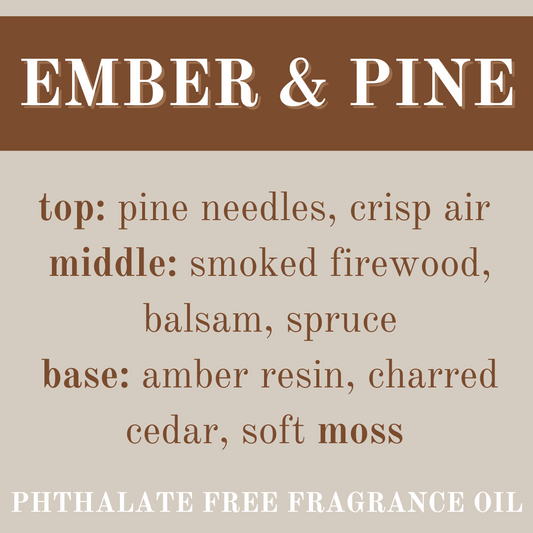 EMBER & PINE JUMBO WAX MELT