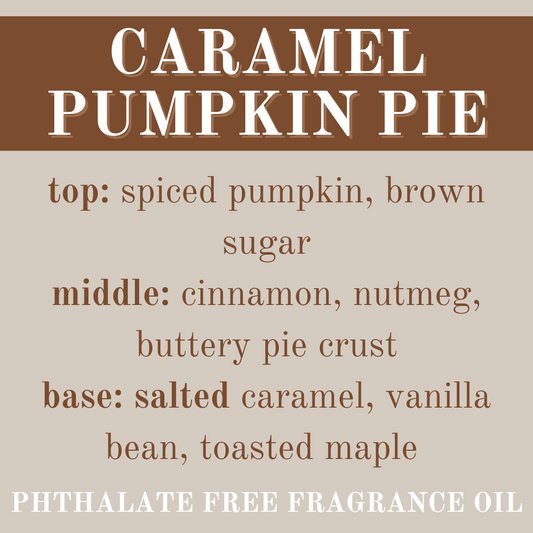 CARAMEL PUMPKIN PIE JUMBO WAX MELT