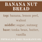 BANANA NUT BREAD JUMBO WAX MELT