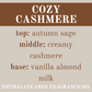 COZY CASHMERE JUMBO WAX MELT