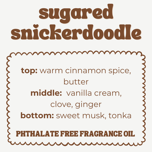 SUGARED SNICKERDOODLE JUMBO WAX MELT