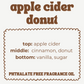APPLE CIDER DONUT JUMBO WAX MELT