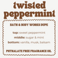 TWISTED PEPPERMINT JUMBO WAX MELT