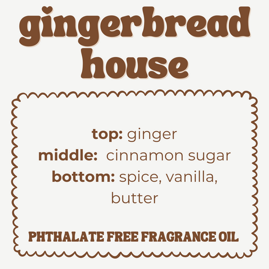 GINGERBREAD HOUSE JUMBO WAX MELT