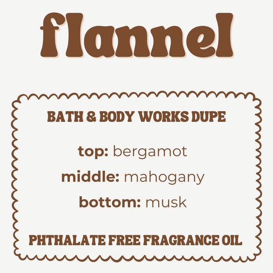 FLANNEL JUMBO WAX MELT