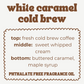 WHITE CARAMEL COLD BREW JUMBO WAX MELT