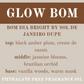 GLOW BOM JUMBO WAX MELT