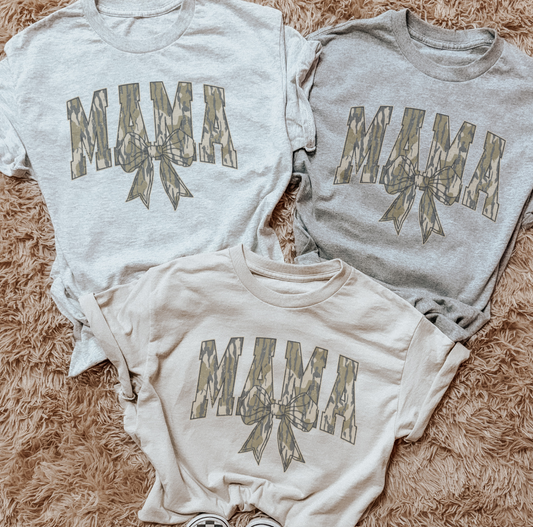 CAMO MAMA TSHIRT (READ DESCRIPTION)