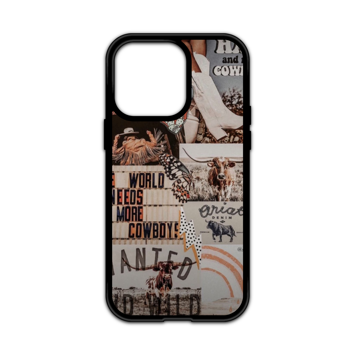 WANTED & WILD IPHONE CASE