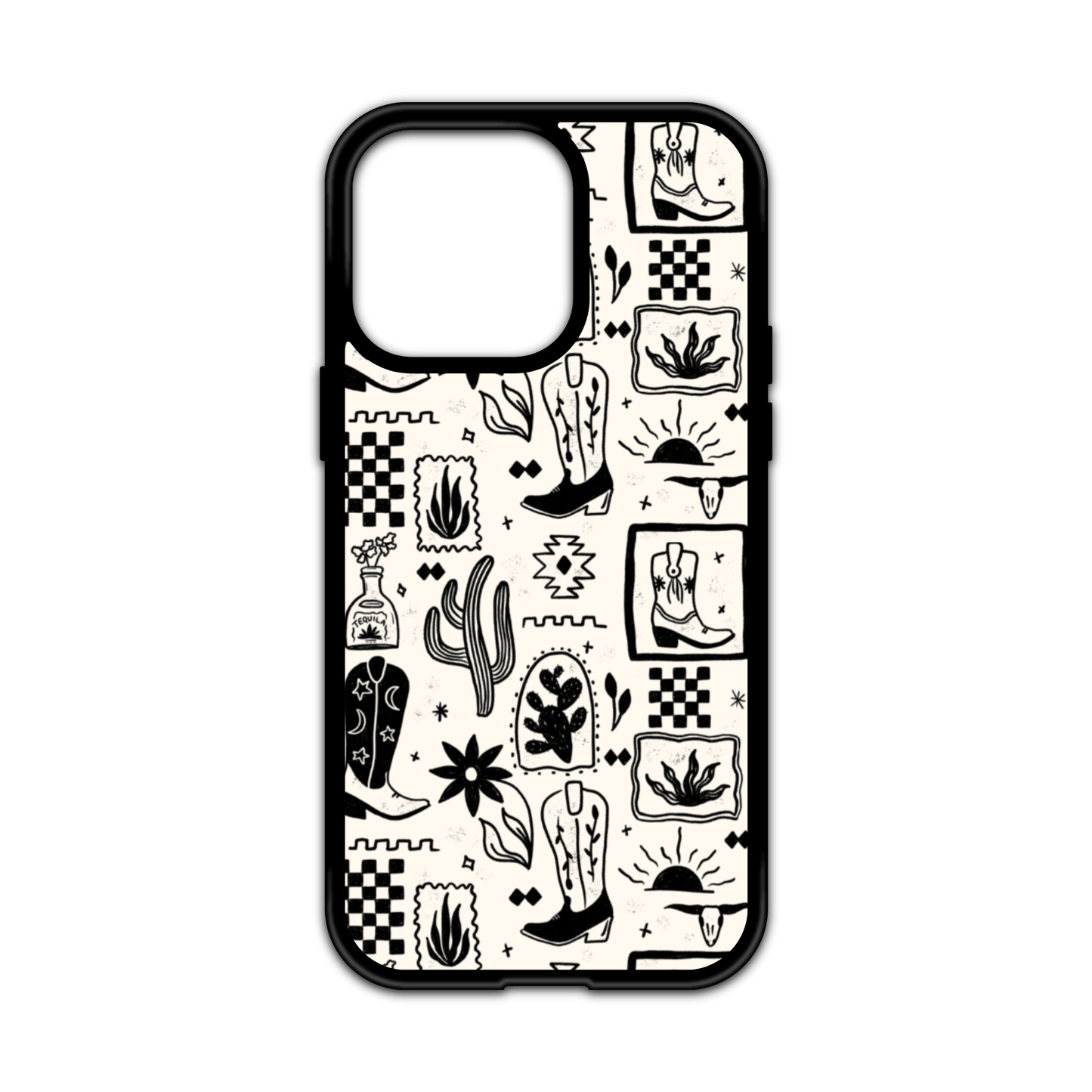 WESTERN VIBES IPHONE CASE