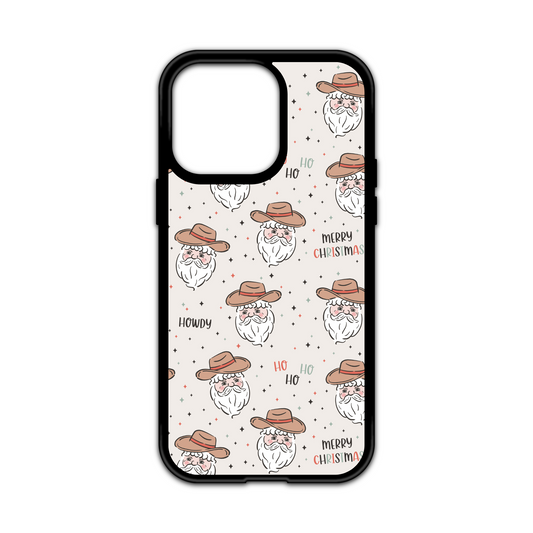 COWBOY SANTA IPHONE CASE