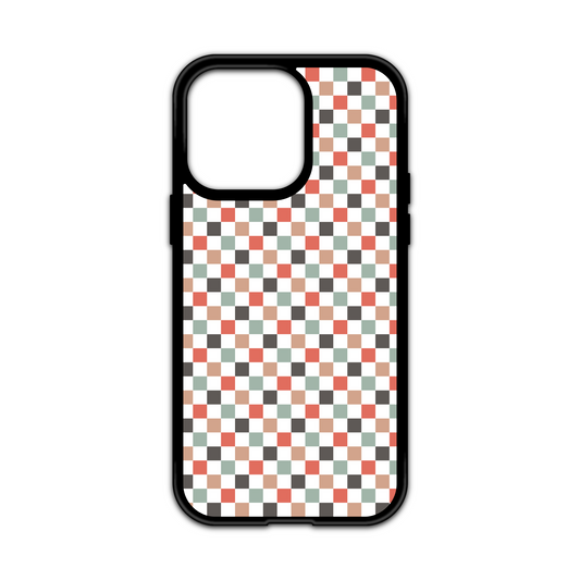 CHRISTMAS CHECKERED IPHONE CASE