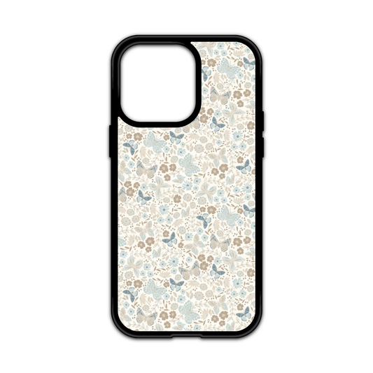 FLORAL BUTTERFLY IPHONE CASE