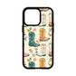 FLORAL & BOOTS IPHONE CASE